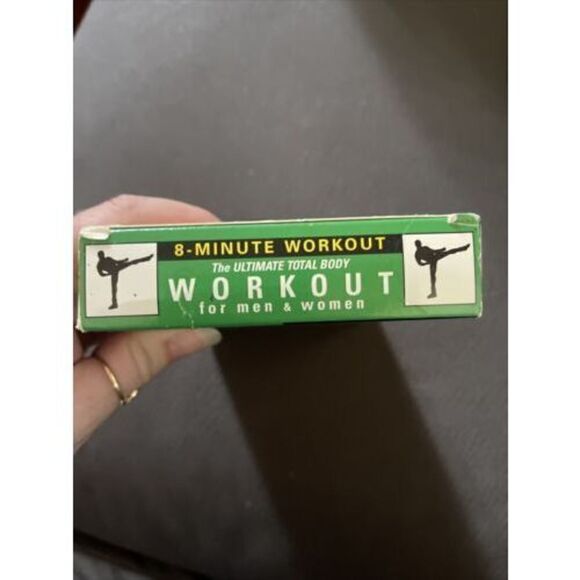 Tae Bo Workout 8 Minute The Ultimate Total Body (VHS, 1998, Basic Video) Green - Picture 5 of 5